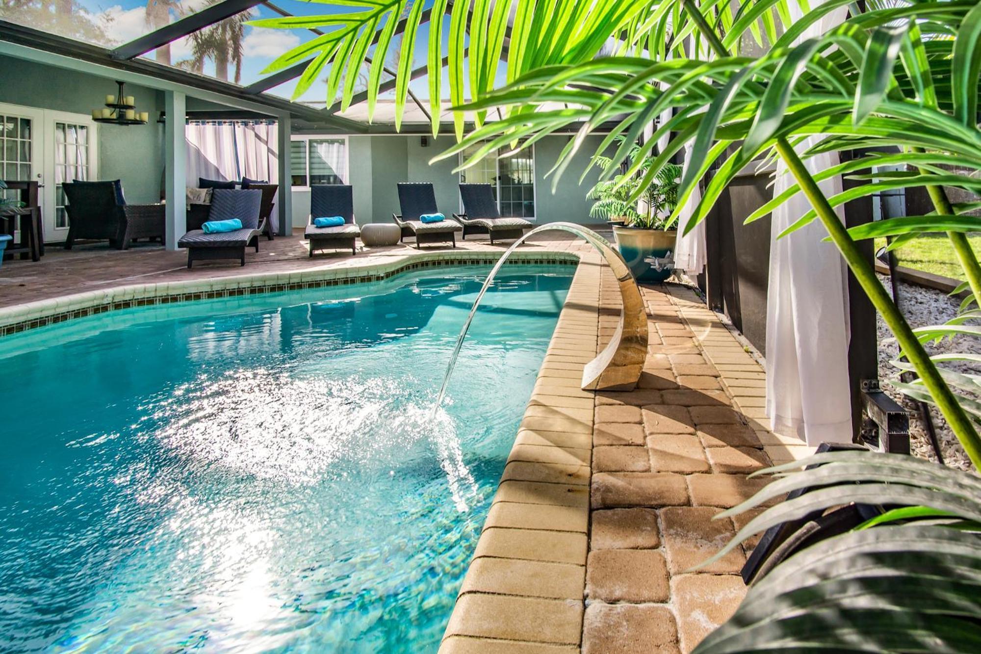 Appartement Luxury Zen Den With Heated Pool Just Off Siesta Key à Sarasota Extérieur photo